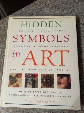Rizzoli Hidden Symbols in Art — Red, Green, Orange, Pink, Black, Cream